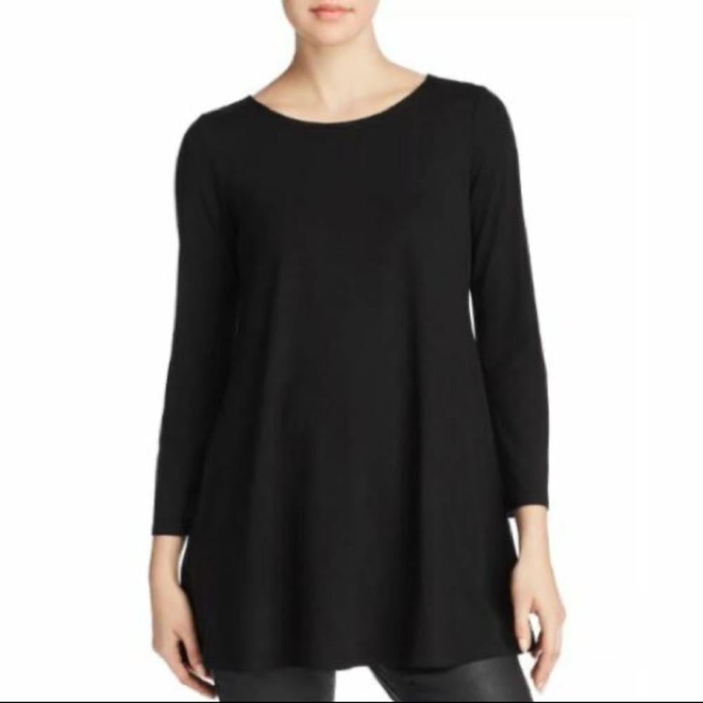 Eileen Fisher Signature Top (Black)